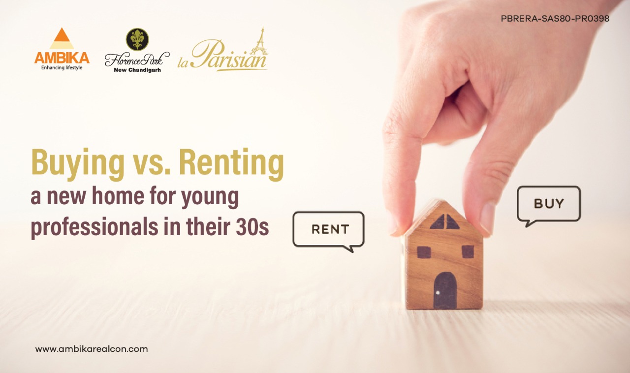 Buying vs. Renting a new home for young professionals
