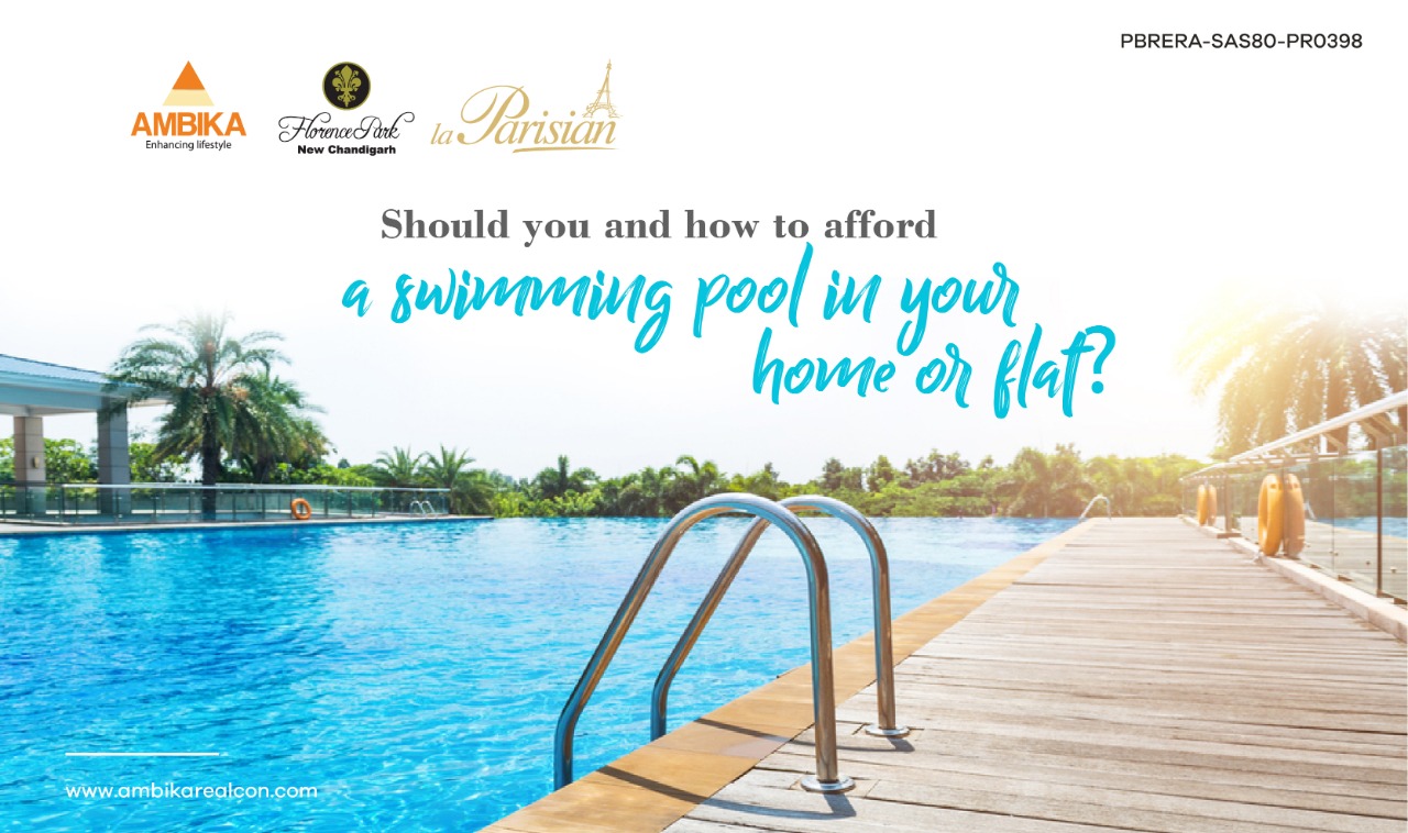 Should you and how to afford a swimming pool in your home or flat
