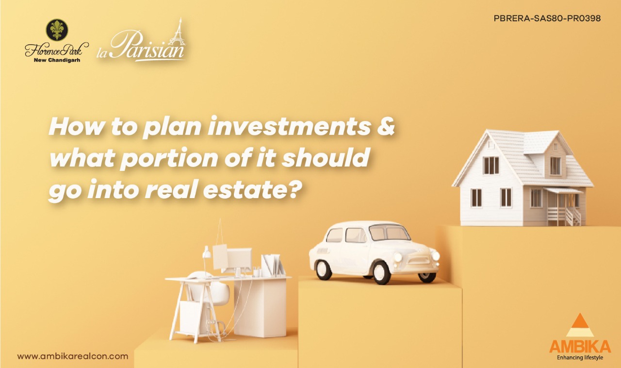 How to plan an investment and what share should go to real estate