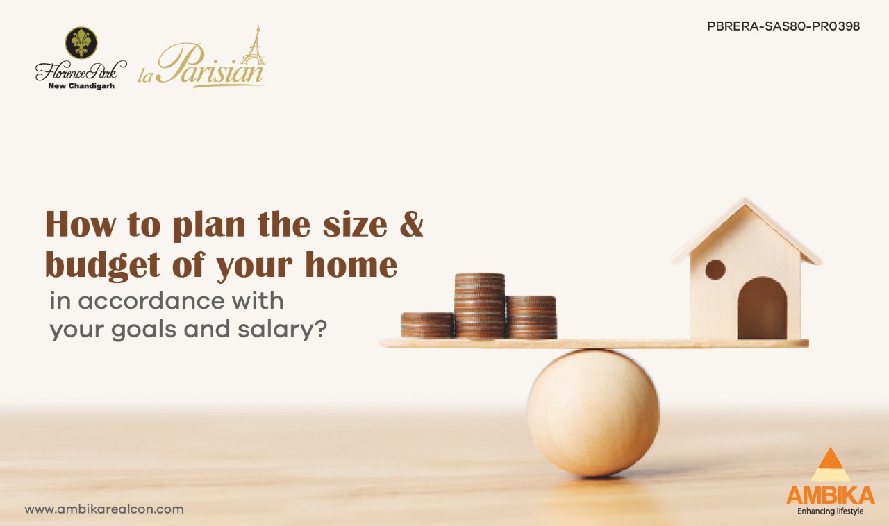 How to plan the size and budget of your home